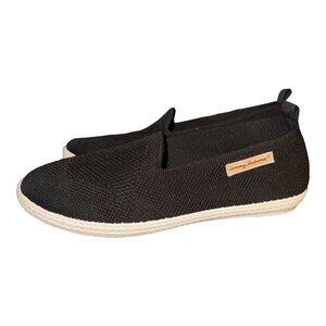 Tommy Bahama Black Slip On Knit Sneakers Memory Foam Loafers Womens 8